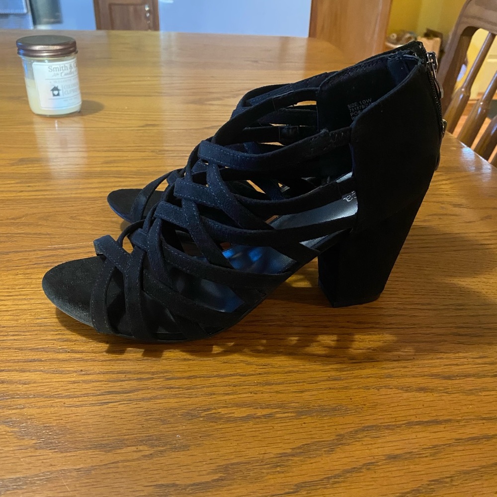 Black heels